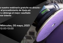 3M invita a un webinar para mejorar el proceso de lijado en el taller de carrocería