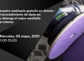 3M invita a un webinar para mejorar el proceso de lijado en el taller de carrocería