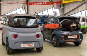 XEV Yoyo y Citroën Ami, en CESVIMAP