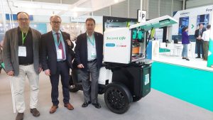 Moto proyecto second life reutilización de baterías de coches eléctricos en global mobility call